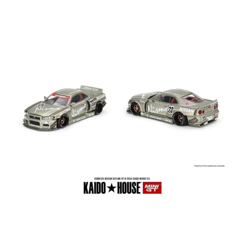 （現貨）kaido House 103 Nissan Skyline GT-R(R34)