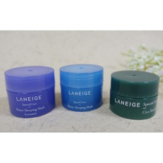 (全新正品)韓國蘭芝 LANEIGE 晚安面膜15ml 睡美人香氛水凝膜 肌極修護水凝膜 凍膜 極萃滋養晚安唇膜3g