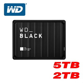 WD P10 黑標 Game Drive 2TB 5TB 2.5吋 WD_BLACK 電競行動硬碟