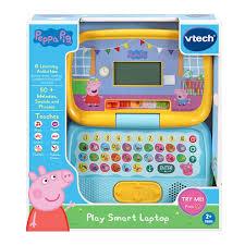 現貨~英國Vtech 粉紅豬小妹互動學習小筆電 筆電玩具 Peppa pig互動小筆電