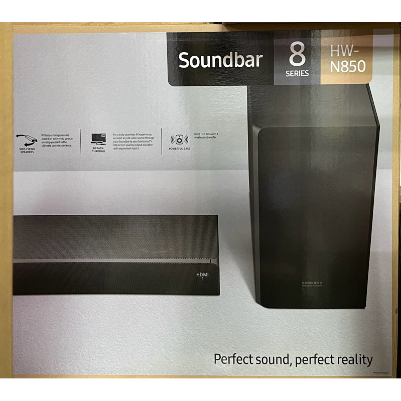 Samsung soundbar Hw-N850 贈品全新機 無使用出售
