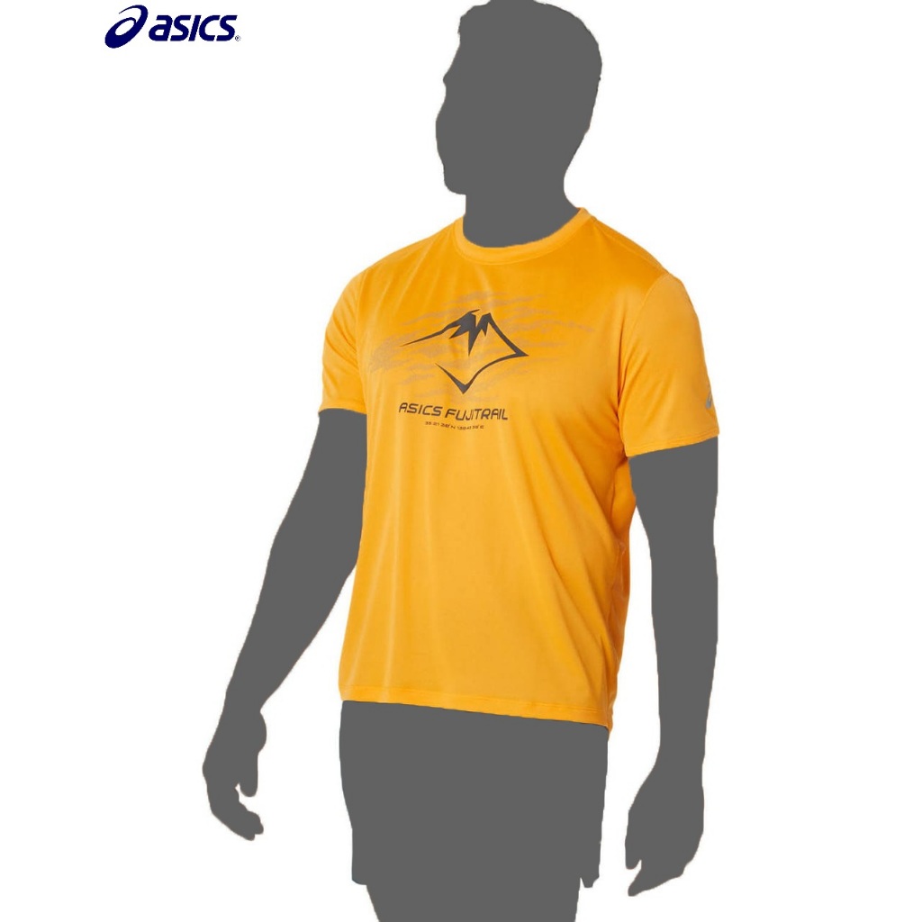 ASICS 短袖上衣 T恤 男款 FUJITRAIL 跑步上衣 2012C981
