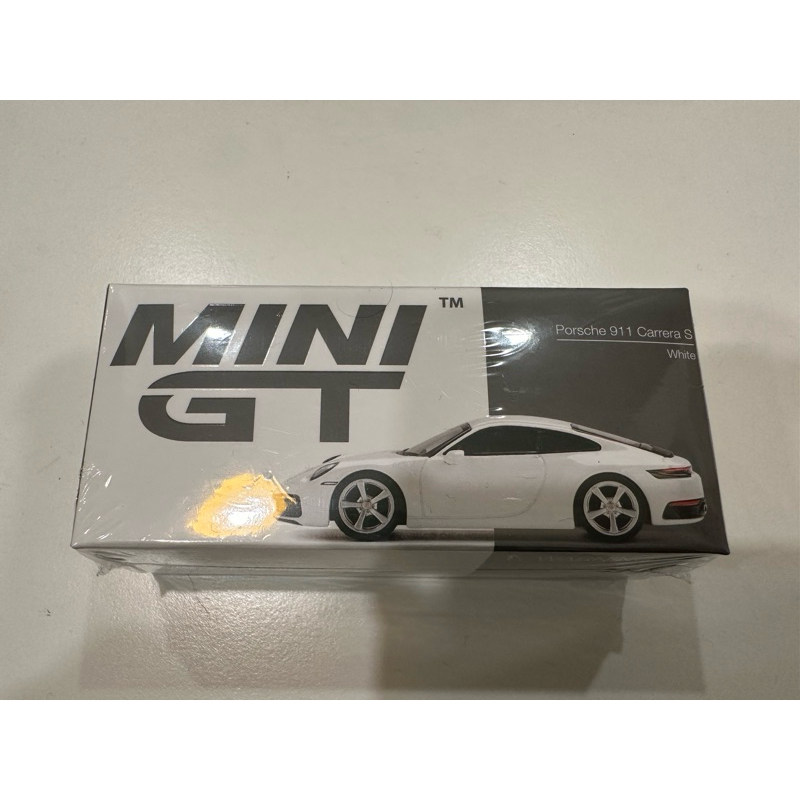 1/64 Mini GT Porsche 911 992 Carrera S 380 白 左駕 1:64
