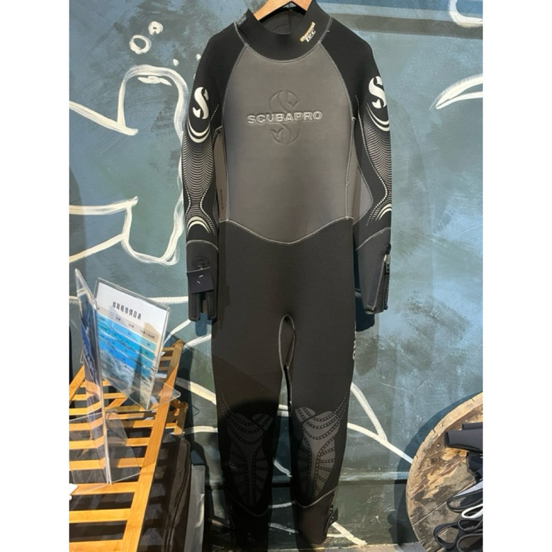 全新｜Scubapro 5mm男連身防寒衣  衝浪 潛水 冰潛