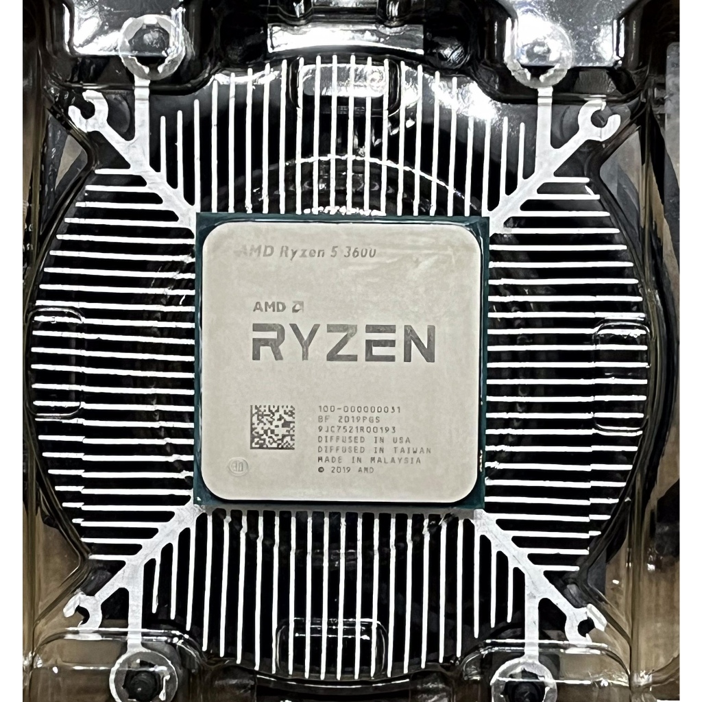 AMD Ryzen 5 3600 六核心中央處理器 (免運)