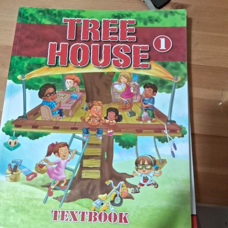 Hess何嘉仁tree house1-textbook、workbook、homework bookA及B