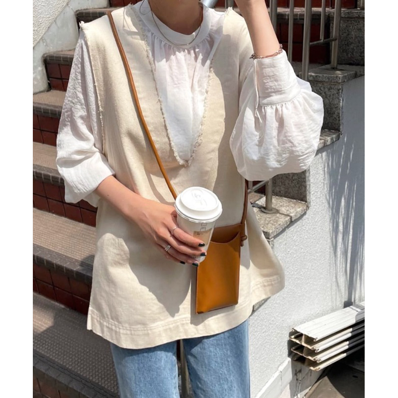 日本代購 日牌DISCOAT 背心罩衫 背心外套 純棉上衣 日本服飾