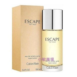 ✩小敏廣場✩Calvin Klein 凱文克萊 CK ESCAPE 逃離 男性淡香水 100ml