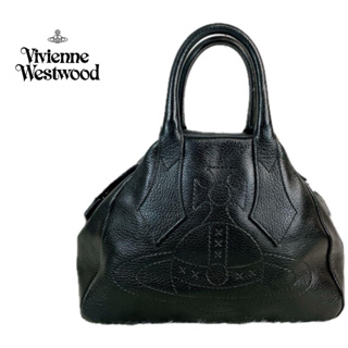 ▫️代購▫️絕版正品稀有Vivienne Westwood 薇薇安荔枝皮黑色保齡球包