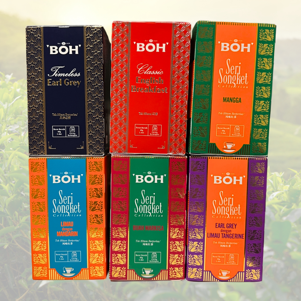 【現貨❗️預購5/20出貨】BOH tea 馬來西亞 水果茶 BOH Seri songket 寶樂茶（盒裝20/25包