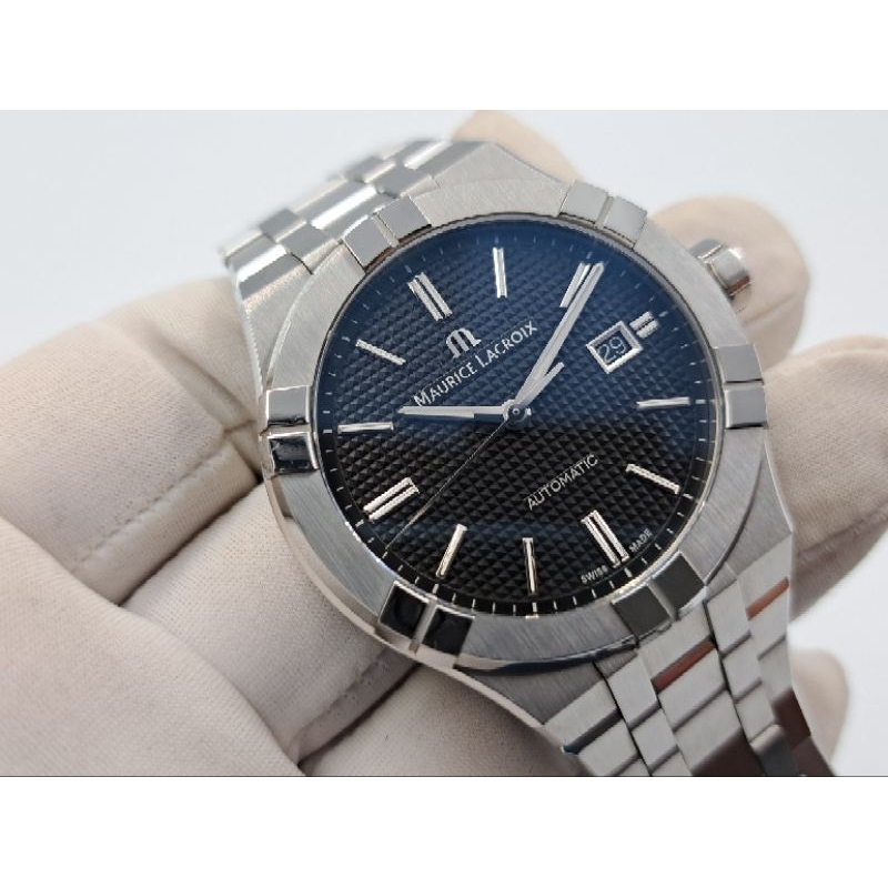 |艾美|平價就有奢華享受：輕鬆戴出高級感的手錶 黑色盤面 Maurice Lacroix Aikon #艾美錶