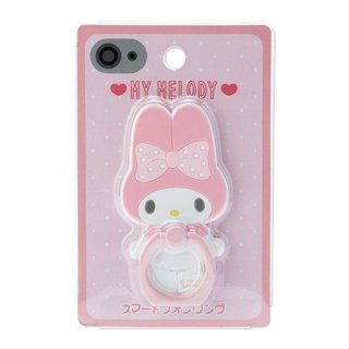 ♥小玫瑰日本精品♥ 美樂蒂 酷洛米 大耳狗 布丁狗 塑膠手機指環扣 手機扣環 ~ 3