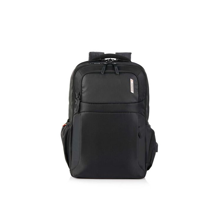 AT美國旅行者 SEGNO 大容量減壓背袋 筆電後背包17吋-黑色 HD1*09026