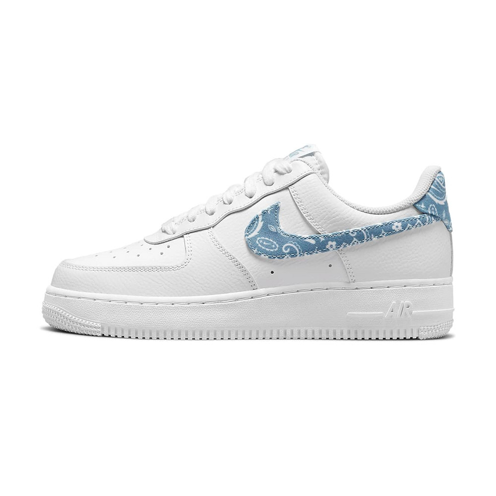 NIKE AF1 W AIR FORCE 1 07 ESS 女鞋 休閒鞋 運動鞋 變形蟲 白藍-DH4406100