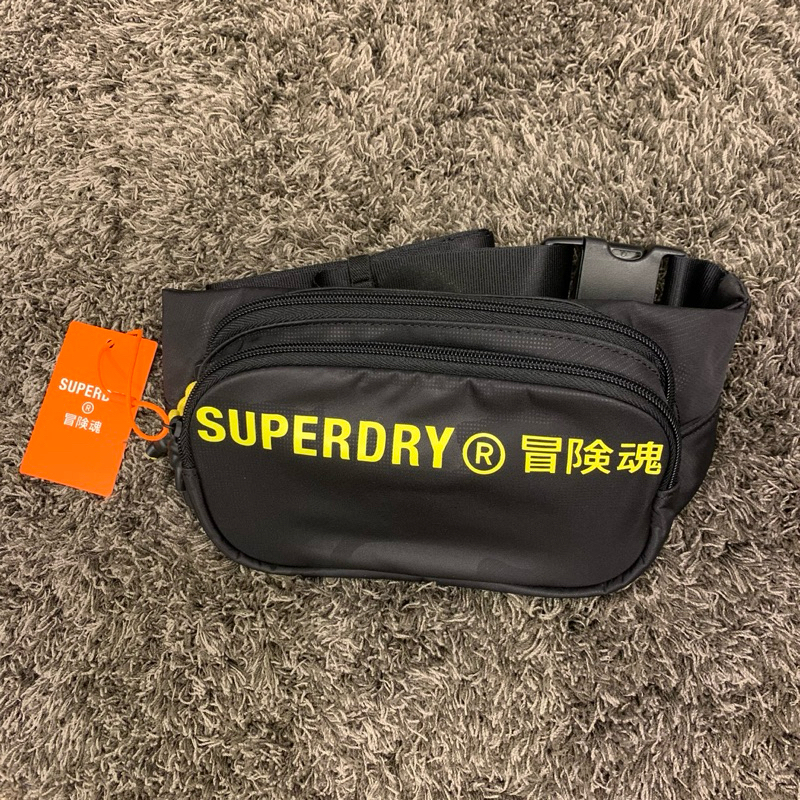 全新現貨 Superdry 冒險魂 極度乾燥 腰包 側背包 霹靂包