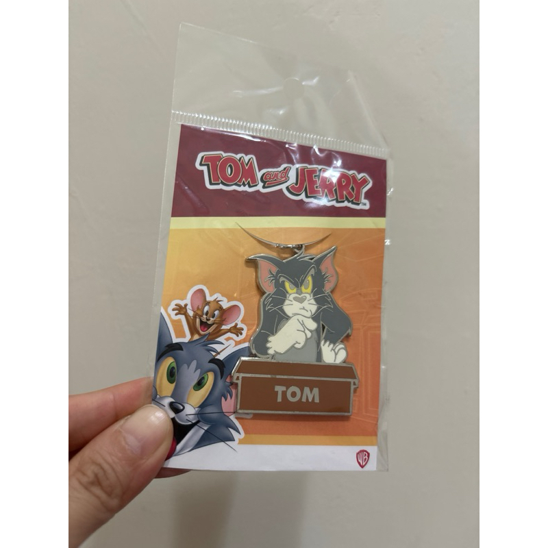 湯姆貓與傑利鼠 Tom&amp;Jerry 鑰匙圈 吊飾 飾品 （湯姆貓款）