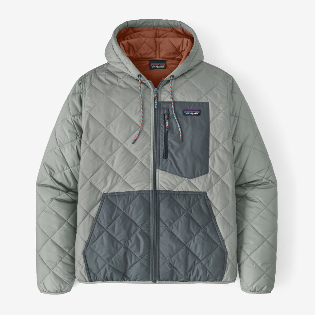 Patagonia 男款 Diamond Quilted Bomber Hoody