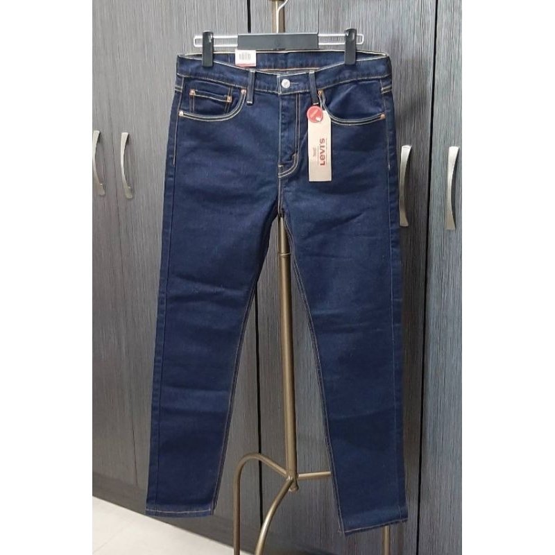 全新正品LEVIS510 SKINNY 男深藍原色上寬下窄超彈性修身牛仔長褲W32/L32