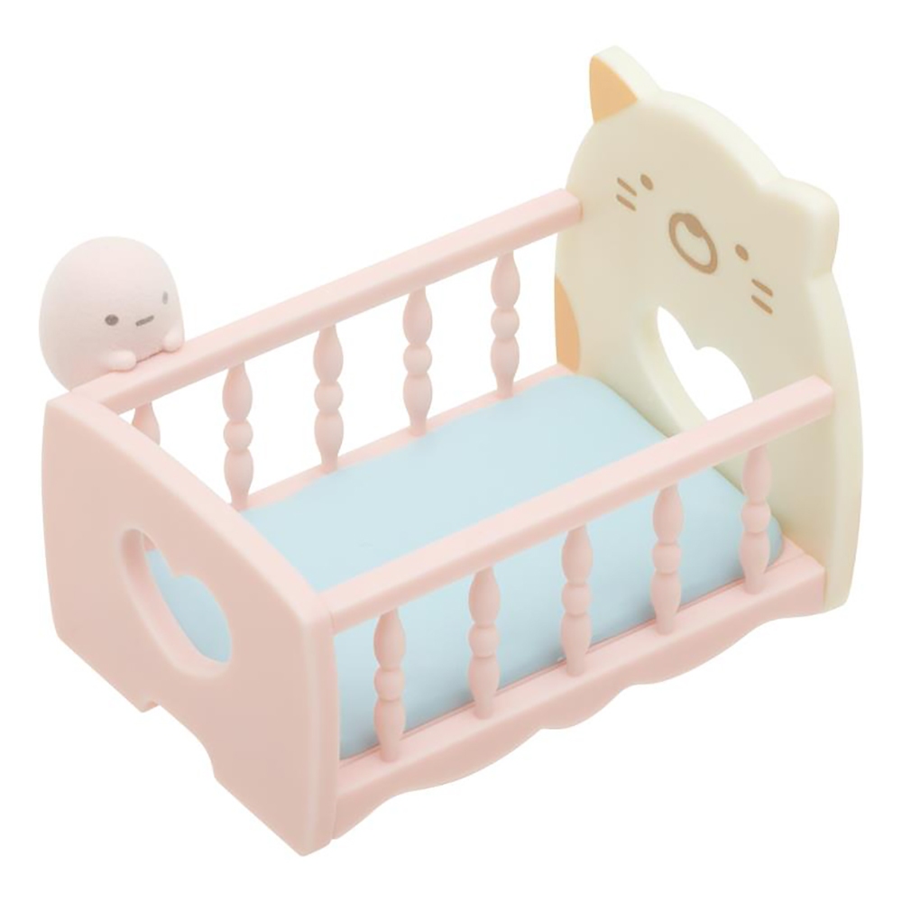 San-X 角落生物 Petit Collection 嬰兒床造型場景 小嬰兒 角落小夥伴 XS83917