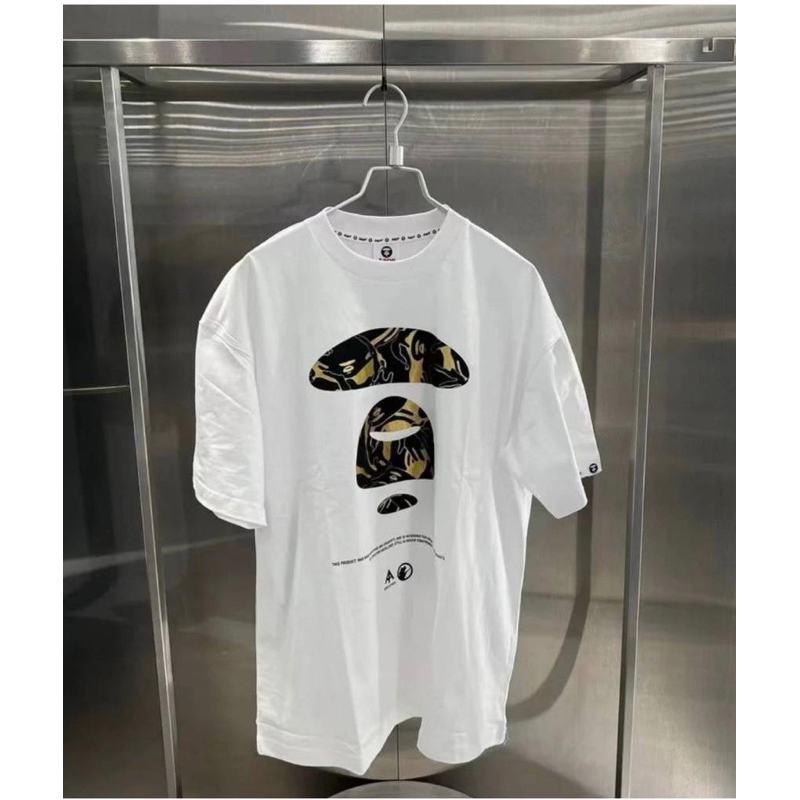【Double♊ SHOP™】正版AAPE白T恤 尺寸：XL(寬鬆版)  福袋拆出單賣