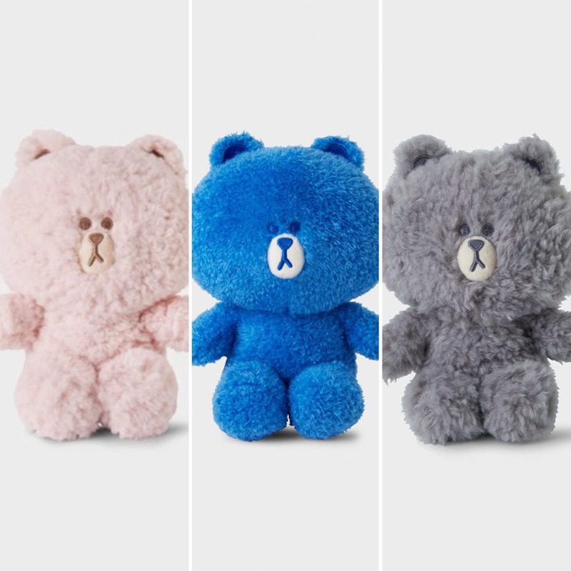 【現貨】韓國 LINE FRIENDS COLORED BROWN 彩色熊大系列 玩偶 娃娃