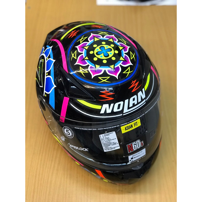 moto2輪館-Nolan N605 GEMINI REPLICA選手安全帽M零碼出清