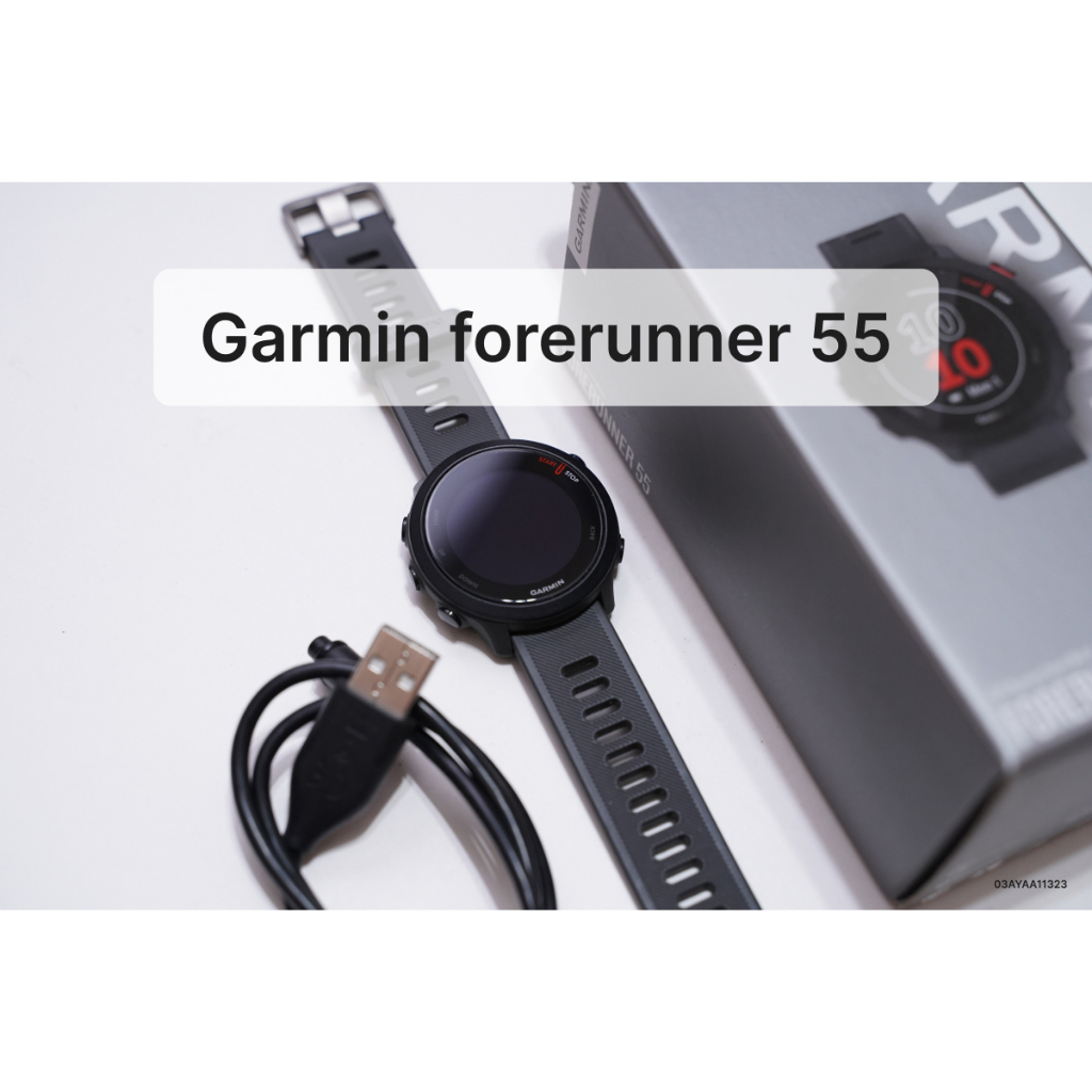 蝦幣九折【北市兔二手】Garmin 55 跑錶 保固24.11 Forerunner 55