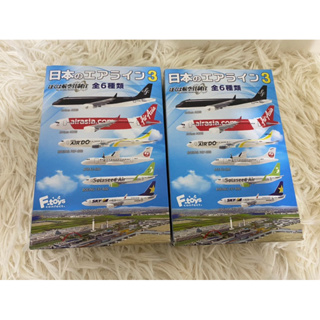 日本正版盒玩 F-TOYS(3盒一起購入才300元喔）日本航空客機3 航空管制官3日本航空公司3 飛機 飛機模型 模型