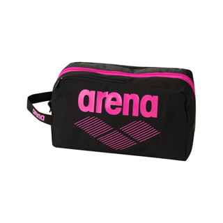 現貨 日本代購 Arena AEAWJA53 黑粉色 游泳袋 兩室 分隔 裝備袋 配件包 防水袋 收納 鞋袋 泳衣袋