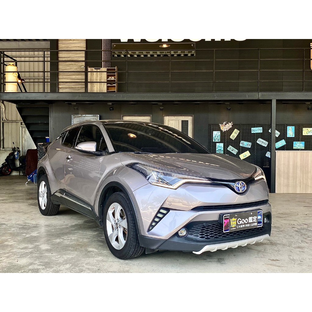 2018 Toyota CHR 1.2 銀#強力過件99% #可全額貸 #超額貸 #車換車結清