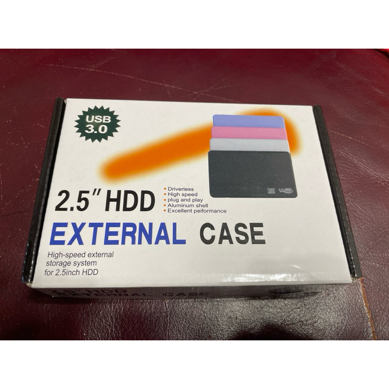 ［二手］EXEERNAL CASE  2.5”HDD，USB 3.0 外接硬碟機殼
