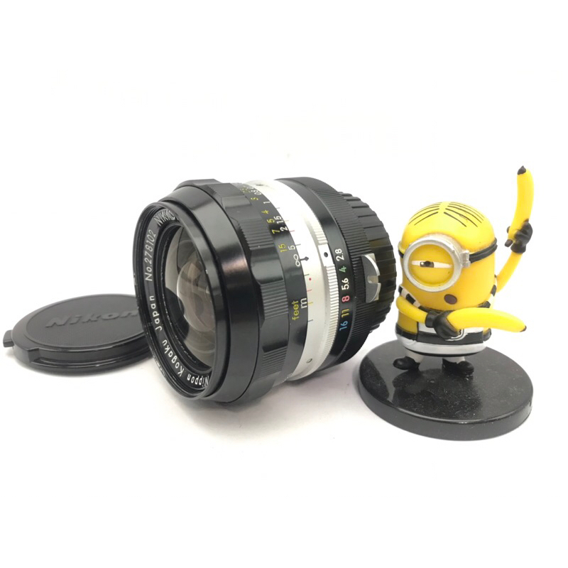 【挖挖庫寶】尼康 NIKON NIKKOR-N 24mm F2.8 手動鏡頭 廣角鏡頭 NON-AI 可轉接 中古良品