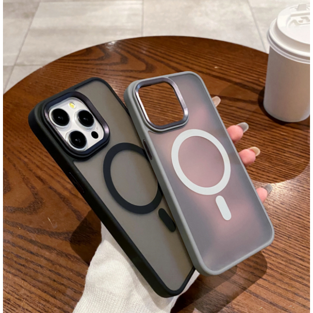 MagSafe強磁吸充電殼 磁吸殼  無線充電 膚感適用於iphone15 14 13 12 11promax全包手機殼