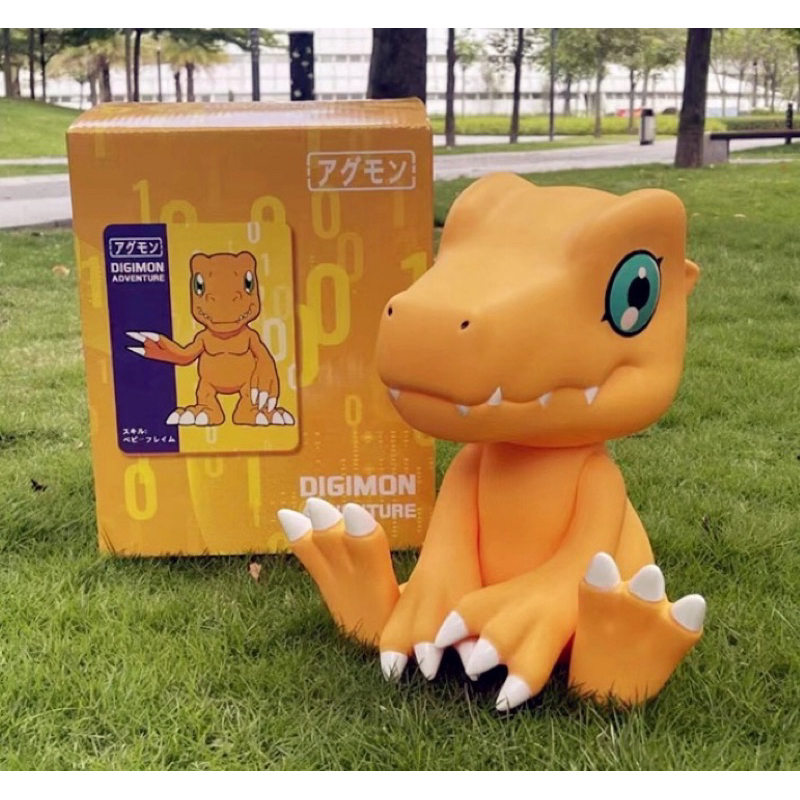 現貨 數碼寶貝 1比1 大號 亞古獸 亞古獸公仔 暴龍獸 gk 手辦 公仔 模型  擺件 雕像禮物