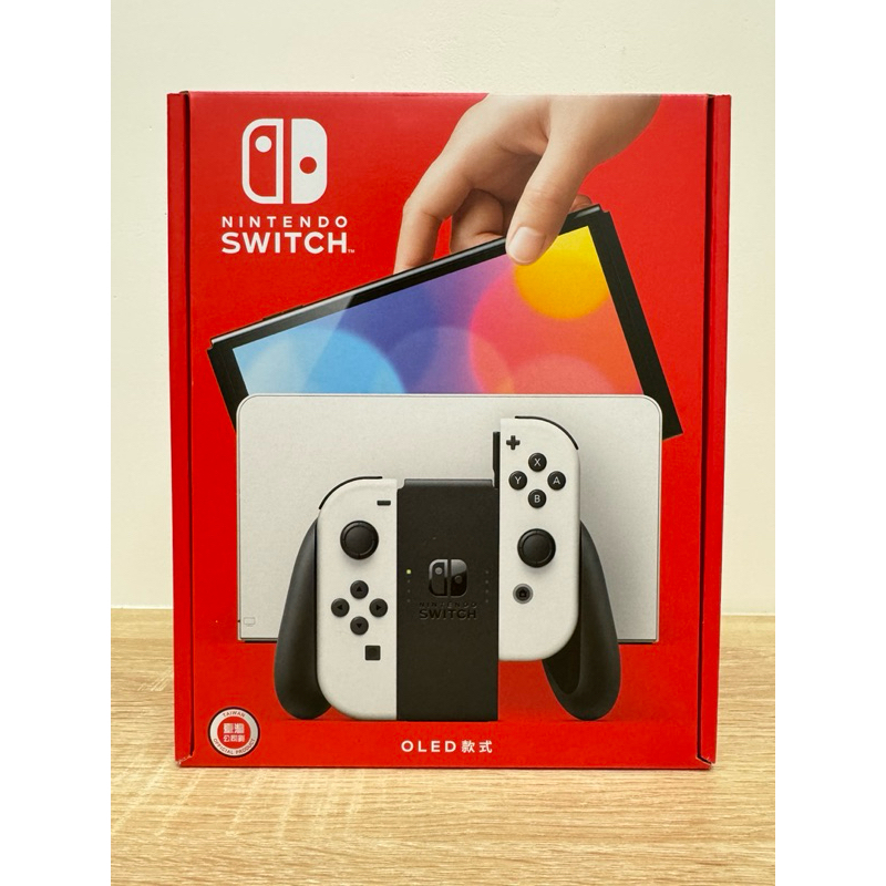 Nintendo 任天堂 Switch OLED款式 白色 主機(台灣公司貨)