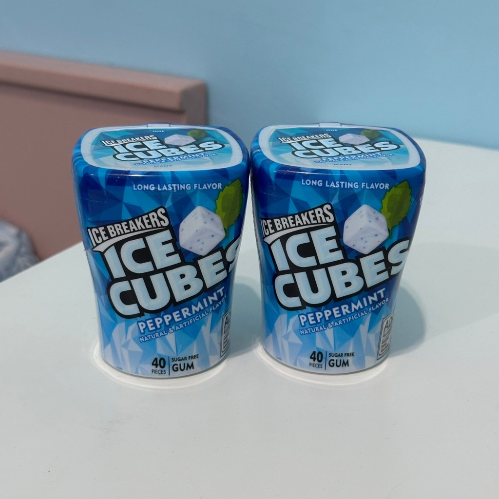 美國 Ice Breakers Ice Cubes 無糖 方塊口香糖 40顆