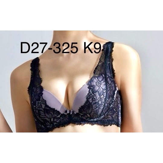 蕾黛絲-Kiss Me More真水 B-D罩杯內衣 性感紫黑 | D27-325 K9