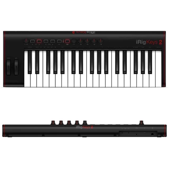 IK Multimedia - iRig Keys 2 37鍵 MIDI鍵盤控制器