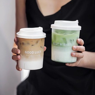 咖啡杯 客製化 杯子 塑膠罐 罐子 pp 烘培包裝 透明罐 耐熱 熱飲 透明塑膠罐 圓罐印刷 【咖啡杯 500ml 】