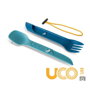 【UCO】UCO GEAR 組合式刀叉匙『經典藍』F-SP-SWITCH 戶外 露營 登山 健行 休閒 野炊 烹飪 餐具