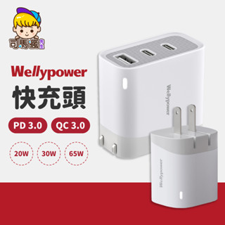 【Wellypower充電頭】臺灣現貨 隔日到貨 PD充電頭 QC充電頭 快充頭 豆腐頭 手機平板充電器 Type-c