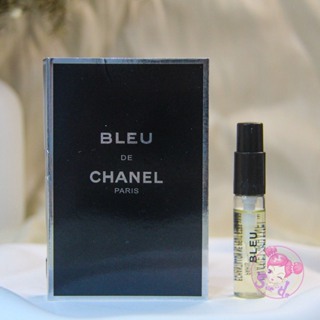 Chanel 蔚藍 Bleu de Chanel 男性淡香水 2ml 全新 小樣