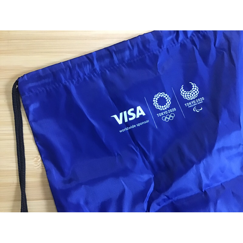 &lt;全新&gt; VISA 2020東京奧運 束口後背包 索繩袋 2020 TOKYO Olympic Games 背包背袋