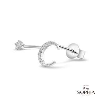 【SOPHIA 蘇菲亞珠寶】諾瑪 18K金 鑽石耳環