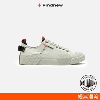 PALLADIUM ACE CITY SHELL LO 菱紋底鬆餅鞋 奶白 男女共款79132-180【Findnew】