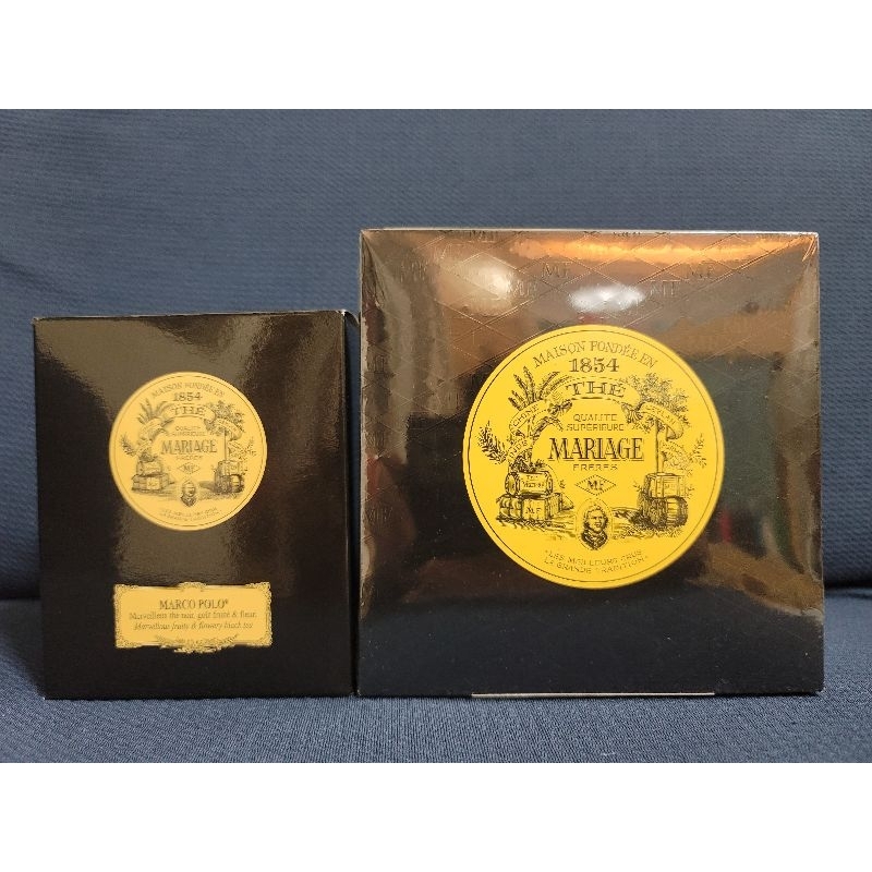 ［現貨快速出貨］瑪黑茶 法國 Mariage Frères 保證正品 馬克波羅 Marco Polo 茶包 茶罐