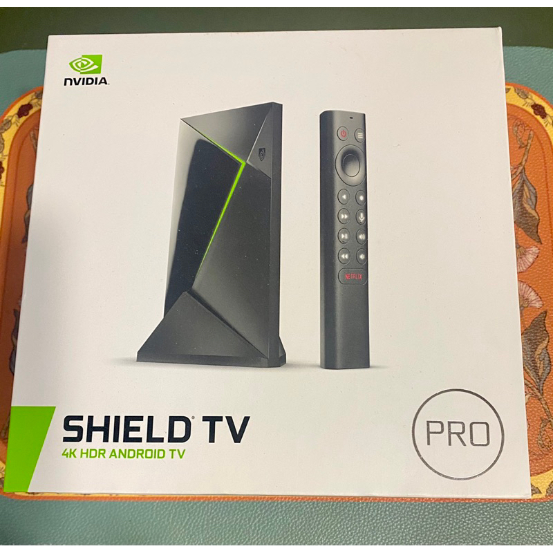 NVIDIA 輝達 SHIELD TV Pro 4K 電視盒 含遙控器 AI影像增強技術/影音遊戲串流