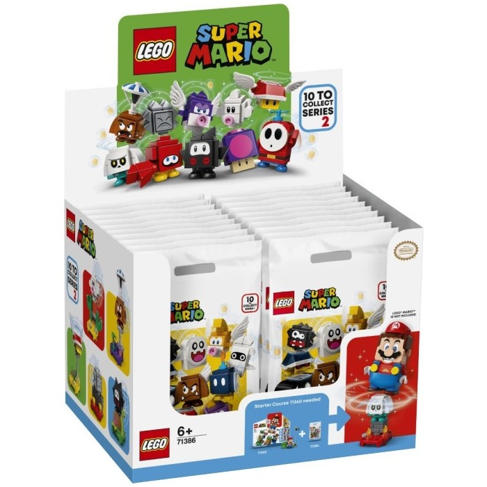【台灣樂高】LEGO 71386 超級瑪利歐角色包 第2代一箱