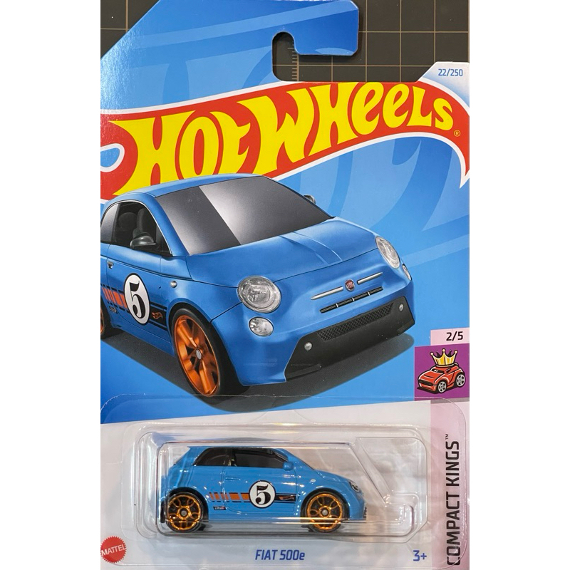 風火輪 Hot Wheels 24G 24H 飛雅特 FIAT 500e 雙門車 都會小車