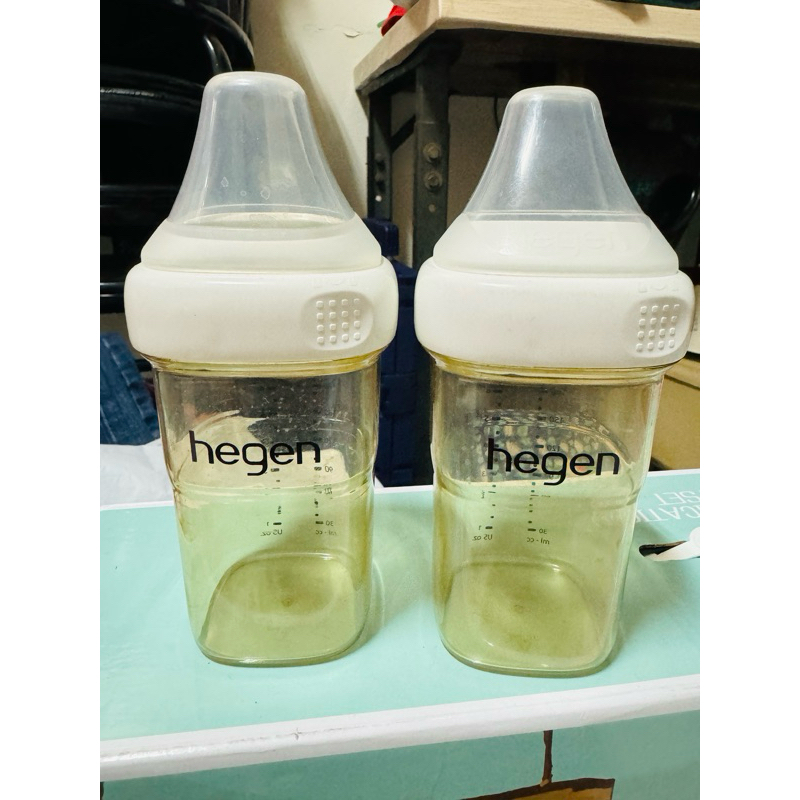 Hegen 金色奇蹟PPSU多功能方圓型寬口奶瓶 奶瓶界愛馬仕240ml #新莊可面交